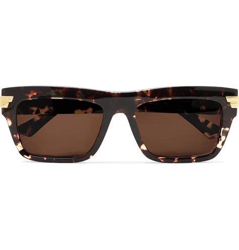 Bottega Veneta Men's Square Acetate Sunglasses .